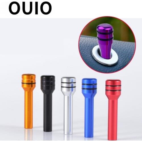 2Pcs Car Door Lock Knob Pull Pins Aluminum Alloy for BMW E46 coupe E46 interior E38 F22 F34 E61 E93 M2 F15 G20 X1 F48 E65 E82