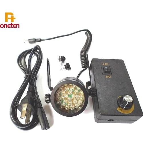 28Lamp Beads Adjustable Brightness LED Light Source illuminator Lamp For Stereo Zoom Microscope Source Universal Lamp