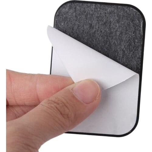 40GD 4Pcs Replacement Metal Rectangular Magnetic Plate Sticker For Phone Mount Holder