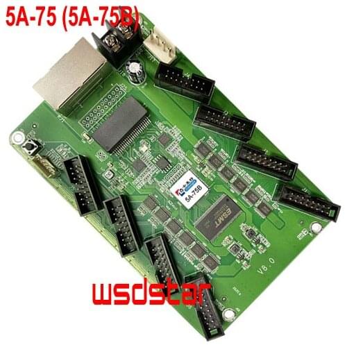 5A-75 (5A-75B) LED receiving card with the included HUB75 interface LED syschronous receiving card