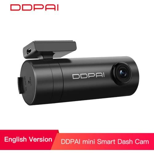 DDPai Mini Car DVR APP English Version 1080P HD Night Vision Car Camera Recorder WiFi f2.2 WDR Dash Cam