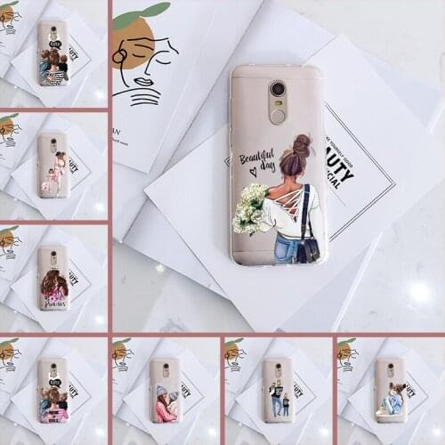 Girl Baby Women Mom Case For Huawei P20 Lite Pro P9 P10 P Smart Plus P8 P9 Lite Mini 2017 Soft Silicone Back Cover Phone Case