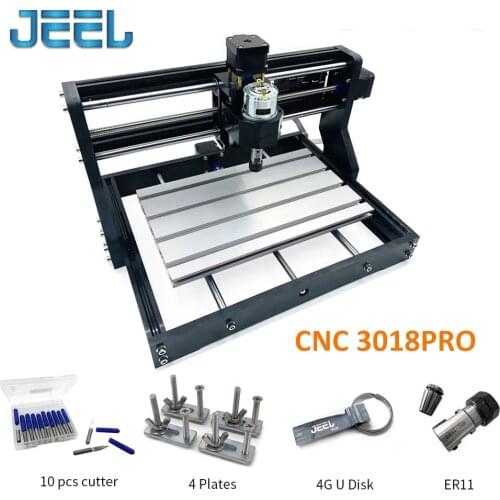 CNC 3018 Pro GRBL 1.1 Wood Router,Laser Engraver TTL/PWM Control +Offline CNC Router / Cutter, 15w cnc laser can Mark Metal