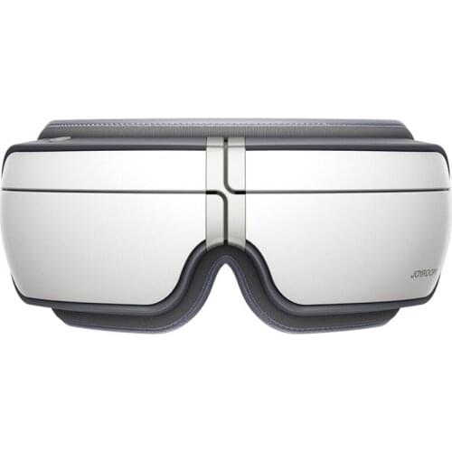 Ergonomic design of electric heated eye massage instrument to relieve white noise relieve pressure face protection device