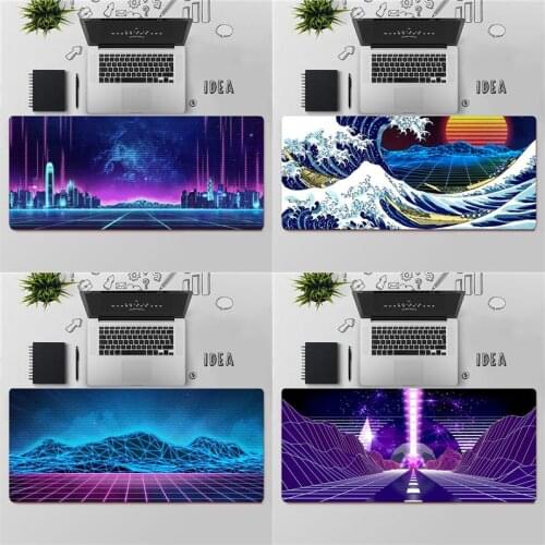 FHNBLJ High Quality retrowave vaporwave Comfort Mouse Mat Gaming Mousepad Free Shipping Large Mouse Pad Keyboards Mat