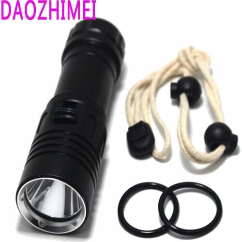 Diving Flashlight Torch XML-L2 Diving LED Flashlight 200M Underwater Waterproof Light Tactical Flashlight Lantern lamp