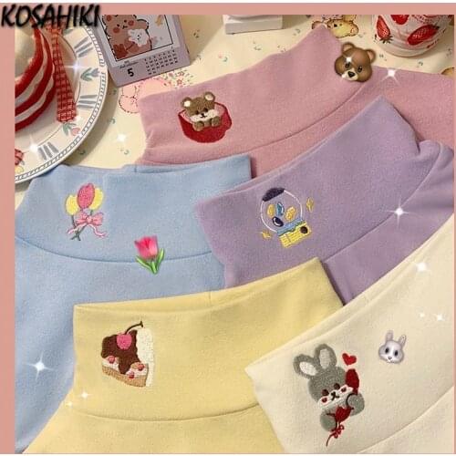 Женские базовые футболки KOSAHIKI China At AliExpress