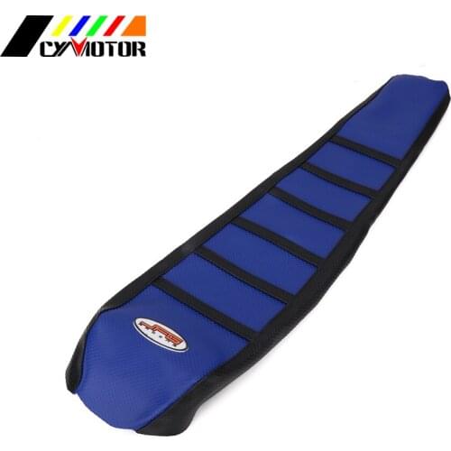Motorcycle Leather Gripper Soft Seat Cover For YAMAHA YZ125 YZ250 YZ 125 250 2002 2003 2004 05 06 07 08 09 10 11 12 13 14 15 16