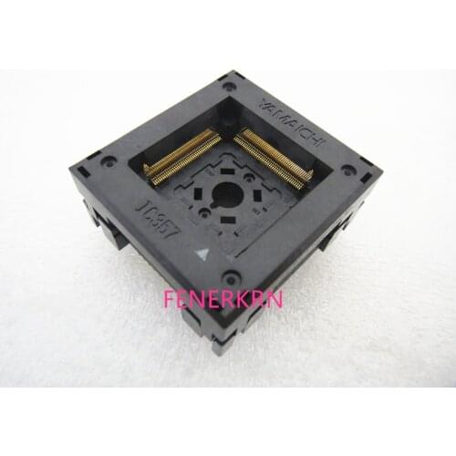 Opentop LQFP176 QFP176 TQFP176 0.4mm IC Burning Adapter testing seat Test Socket bench in stock free shipping