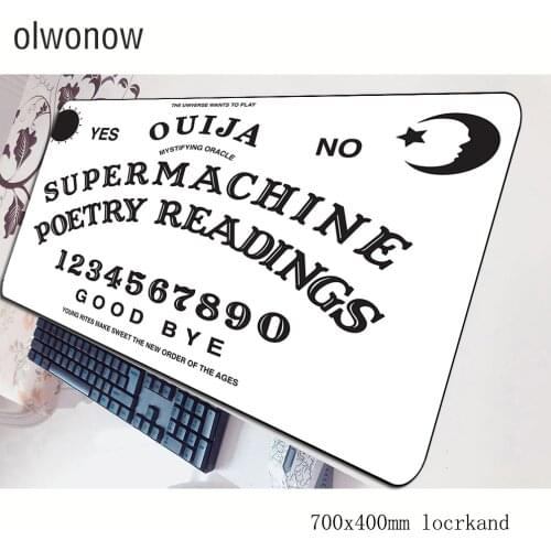 Ouija board mouse pad cute Computer mat 70x40cm gaming mousepad large desk padmouse keyboard games pc gamer