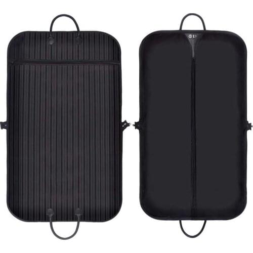 Dustproof Coat Clothes Garment Cover with Hanger Clothing Storage Bag Case For Business Formal Suits