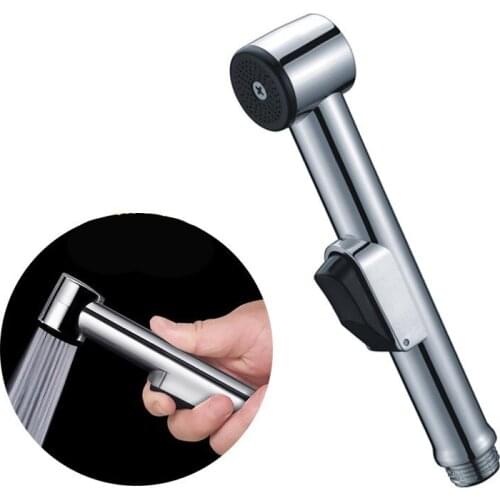 Handheld Bidet Faucets Pressurized Shower Toilet Wash pet bath Sprayer Cleaning Bathroom with Toilet Shower Hose Bracket Set