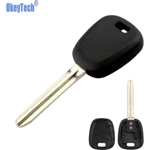 OkeyTech Replacement Transponder Key Case Shell For Suzuki LIANA GRAND VITARA (Can Install Chip) Car Key Case Uncut TOY43 Blade