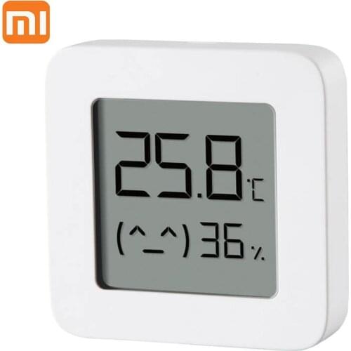 Xiaomi Smart Digital Thermometer 2 Mijia Bluetooth Temperature Humidity Sensor Moisture Meter LCD Screen Mijia mi home App