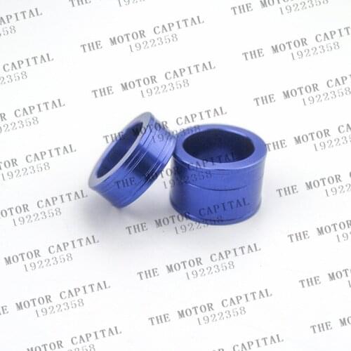 High quality CNC Billet Front Wheel Hub Spacers wheel busher For YZ250F YZ450F Dirt Bike MX Off Road Motorcycle