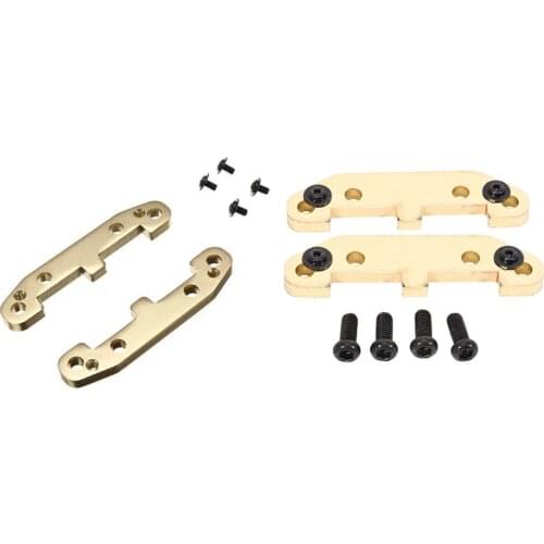 2 Set Arm Holder Swing Arm Reinforcement Parts for JLB Racing CHEETAH 1/10 Brushless RC Car Parts, EA1076 & EA1005