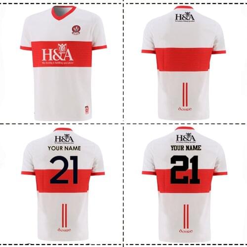 2021 Derry GAA Home Jersey 2021/22 IRELAND DERRY TRAINING RUGBY JERSEY size S--5XL