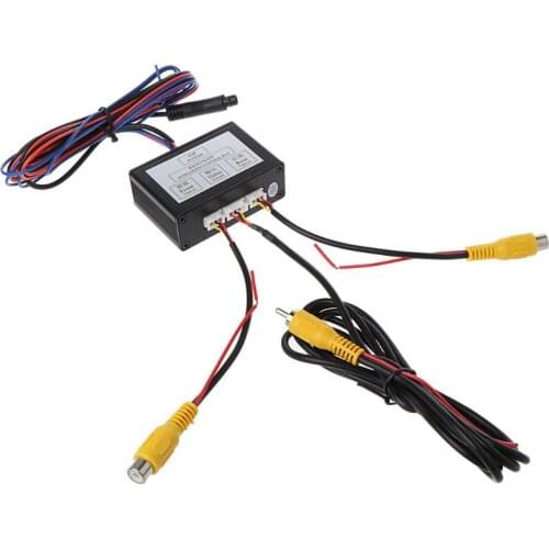 Car Reversing Camera Right-View Blind Zone System Intelligent Switching Front View Rear View Two-Way Control Box