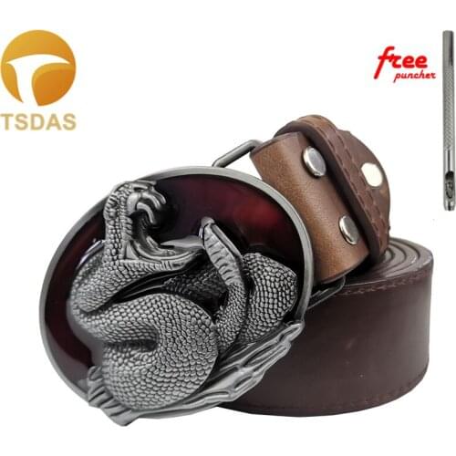 Western Snake Belt Buckle Cowboy Rodeo Accessories Buckles for Belts High Quality Dropshipping