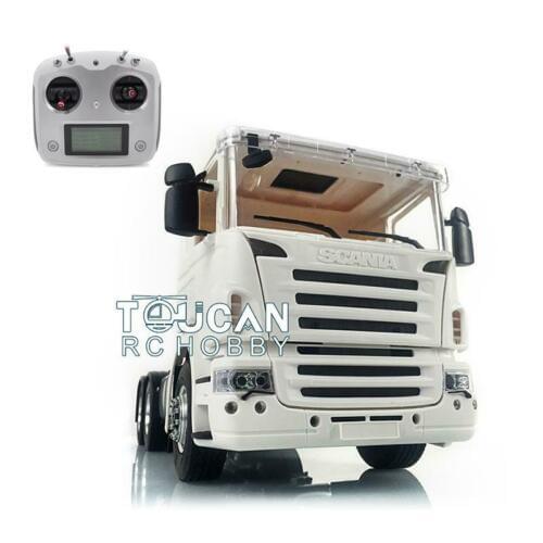 LESU 1/14 RC 6*6 Sca Tractor Truck Metal Chassis Hercul Cabin DIY Motor ESC THZH0315-SMT2
