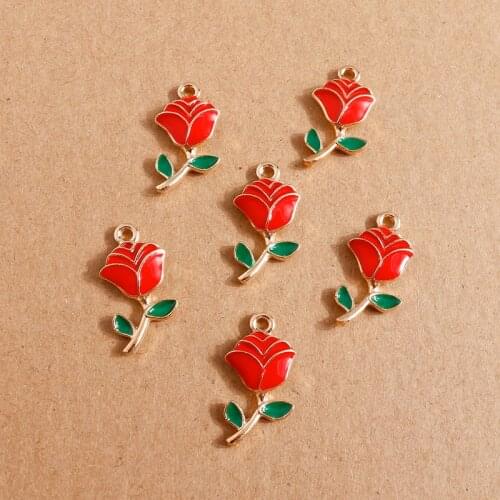 10pcs 14*12mm Small Cute Enamel Bee Charms Pendants for Jewelry Making Necklace Earrings DIY Handmade Craft Accessories