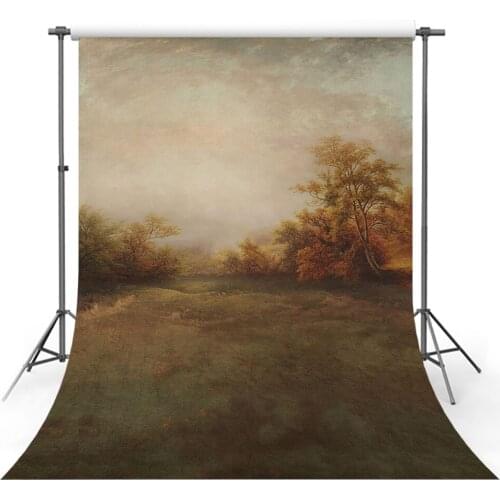 Avezano Portrait Photography Backdrop Fall Autumn Hand Painted Landscape Child Background Photo Studio Photocall Photozone Decor