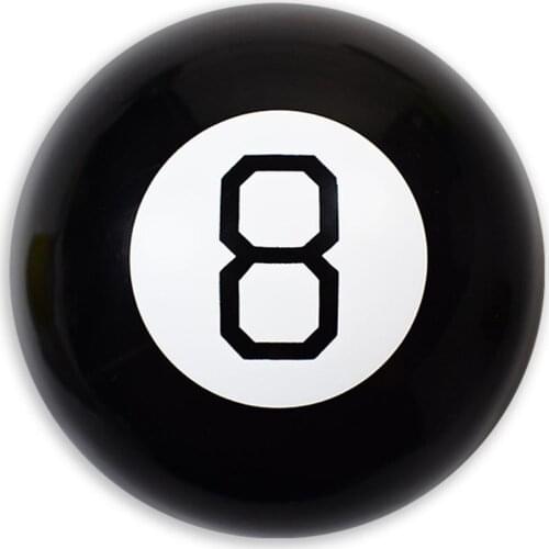 Ball Black 8 Magic Props Magic Ball Perfect Gift Toy for Kids Magic ball printed number 8