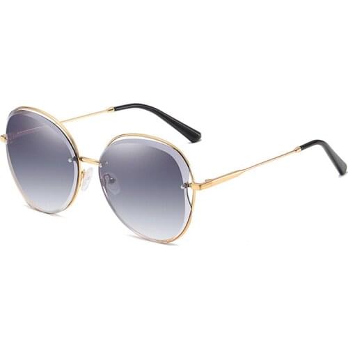 Veshion Round Sunglasses Women Men Oversized Sun Glasses for Female Male Brand Designer Elegant Luxury Vintage Fashion Uv400