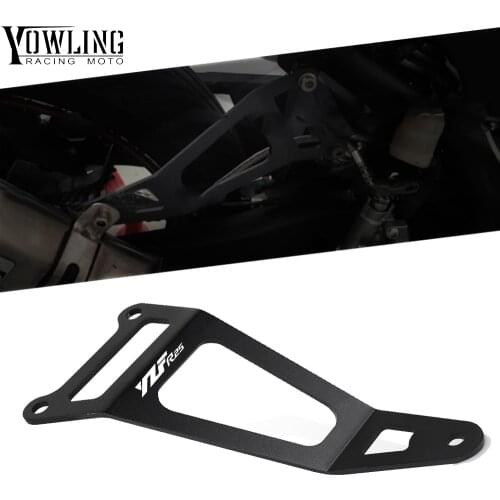Rear Footrest Blanking Plate For YAMAHA YZF R 3 25 YZF-R25 MT03 MT-25 FZ-03 FZ25 2020 2019 2018 2015- 2021 Racing Hook Foot Rest