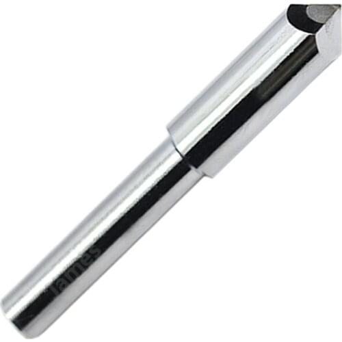 1PCS CNC Stone Material Carving Cutting Knife Diamond Cutting Tools Rectangular Lettering Knife--Blade Diameter 8mm 90degree