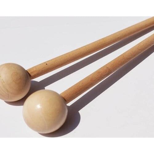 2021 Kids Wood Colour Early Educational Musical Instrument Accessory Toy Drumstick Tongue Drum Sticks Mallets Beaters Percussion