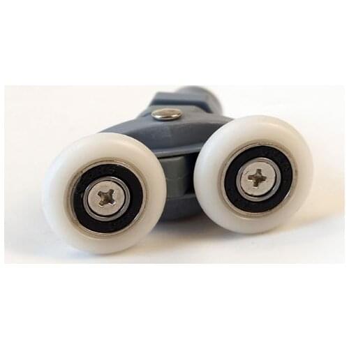 4Pcs/Set Adjusting Double Swinging Pulley Wheel Shower Cabin Sliding Door Roller