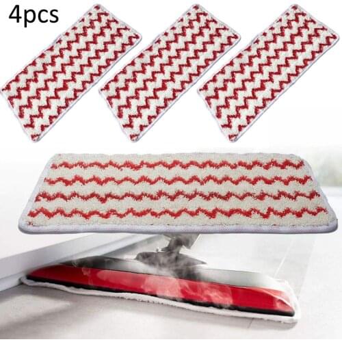 4pcs Microfiber Pad Replacements For Vileda Steam XXL Power Pad Steam Vacuum Cleaner Accessories Cleaning Tools