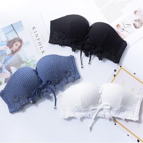 Strapless Push Up Bra Small Breasts Women Invisible Backless Sexy Lingerie Underwear No Wire Girls Invisible Bralette