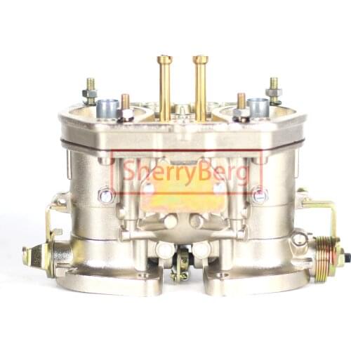 SherryBerg 40IDF 40MM Idf Carburettor 40 Carburetor Chrome Alcohol For VW Fiat Porsche Ford Holley Solex Weber EMPI DELLORTO New