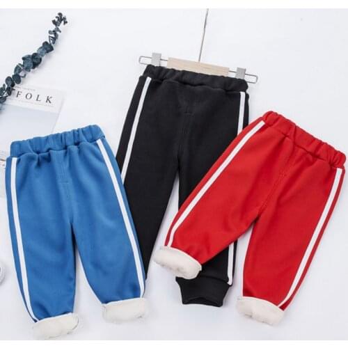 Fashion Kids Sport Pants 1-5Y Casual Baby Trousers Spring Winter Toddler Baby Boys Girls Pants Children Clothing