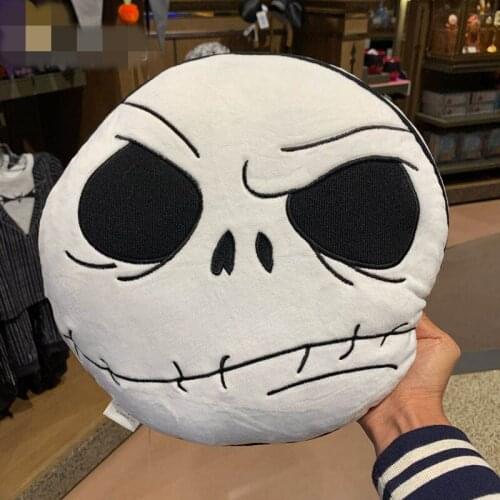 New style Shanghai Disney Halloween Jack Skull Cartoon Plush Pillow Cushion Car Cushion AG2636