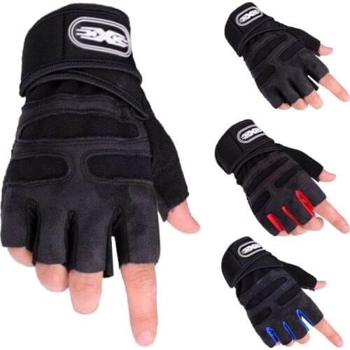 Gym Gloves Fitness Weight Lifting Gloves Body Building Training Sports Exercise Cycling Sport Workout Glove for Men Women M/L/XL
