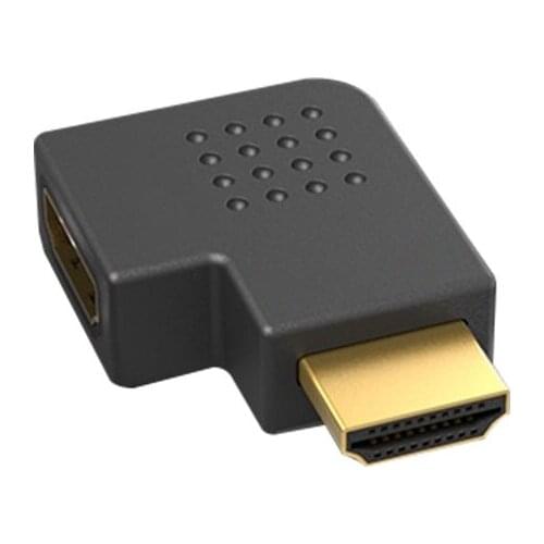 HDMI -compatible 90 degree Turn Right Rotation adapter HDMI -compatible male to female HDMI -compatible elbow connector
