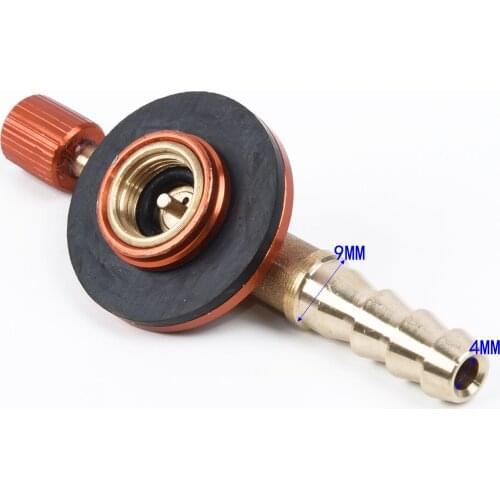 Flat Gas Tank Valve High Quality Outdoor Burner Switch Stove Long Head Valve Camping Hiking Accessories