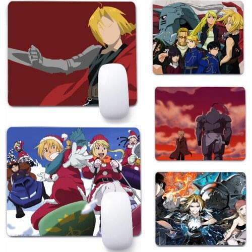 Fullmetal Alchemist Mouse Pad Deskpad Gaming Writing Desk Mat Keyboard Mats For Office Home Computer Mousepad