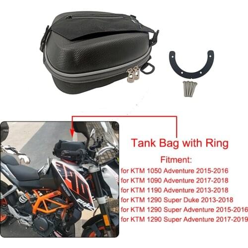 Motorcycle Full Set Fuel Tank Bags tank Ring Mount Directly Fuel Filler Casing For KTM 1050 1090 1190 ADV 1290 Super Adventure