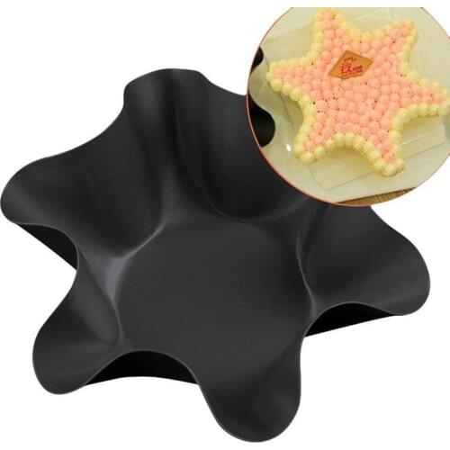 Flower-shaped baking tray Non-stick flower-shaped baking bowl Carbon steel tortilla salad bowl Kitchen baking tools