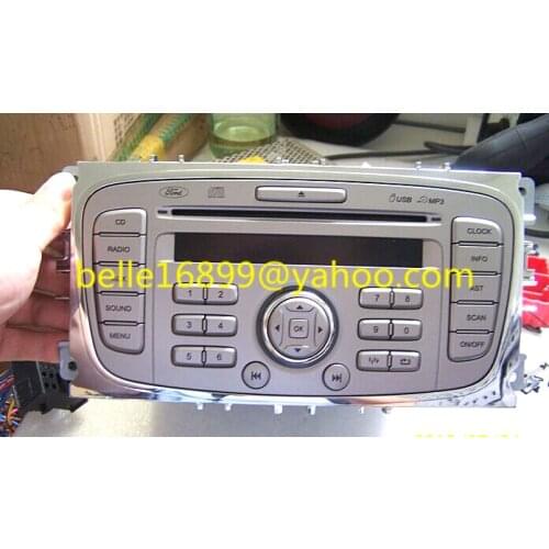 Brand new single disc cd radio CD1053 9M5T-18C939-JK with MP3 USB for ford car CD player