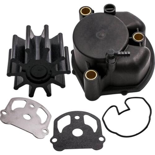Water Pump Impeller Kit with Housing for OMC Cobra Sterndrives 1986-1992 Rpls 984461 983895 984744 18-3348