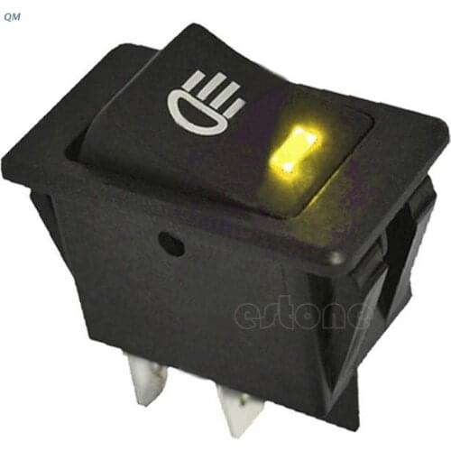 Voiture Universel Phare Anti-brouillard Interrupteur À Bascule 4broches 12V 35A 13MF