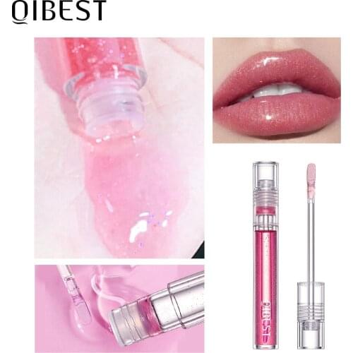 Liquid Lip Gloss Natural Long Lasting Moisturizing Non-Stick Cup Non-Fading Lipstick Matte Sexy Red Lip Makeup Liquid Lip Oil