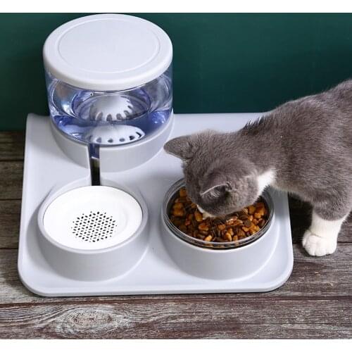2L Dog Cat Bowl For Pet Feeder Bowls Kitten Automatic Drinking Fountain Large Capacity Puppy Feeding Waterer Pet Products