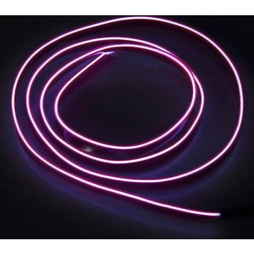 5 meters car cold light line LED car atmosphere lamp flexible interior decoration moulding trim strips light