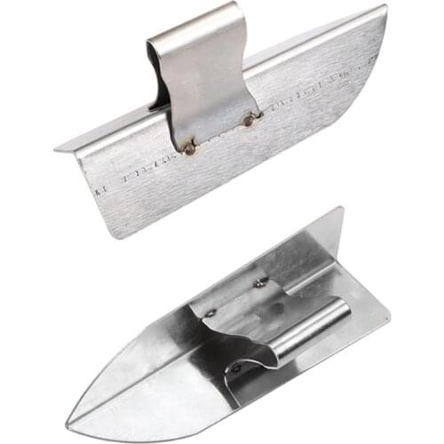 517A Stainless Steel Wall Trowel Tools 90 Degree Right Angle Inner & Outer Corner